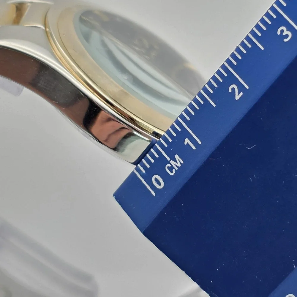 New! CHICO'S Watch Navy Blue Dial Gold Silver Tone Band New With Tags FREE‎ $HIP